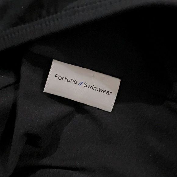 Fortune Swimwear bustier corset strapless swimsuit black small - Picture 7 of 8